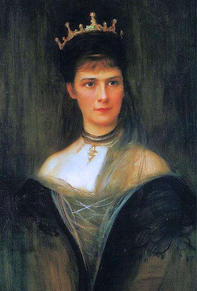 Philip Alexius de Laszlo Empress Elisabeth of Austria France oil painting art
